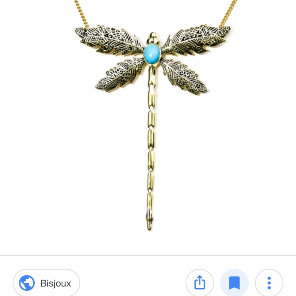 Dragonfly pennant Necklace